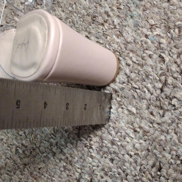 NIB Qupid Homecoming Clear strap heel size 6 - Picture 6 of 10